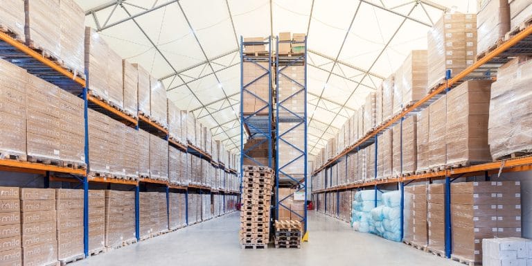 Podstawowe strefy magazynowe