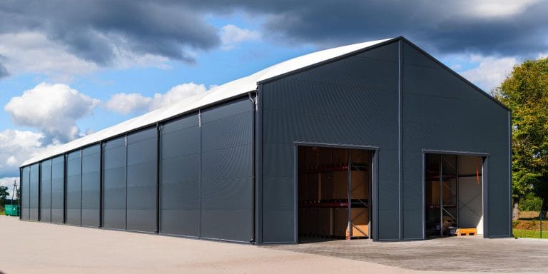 Hala do przechowywania towarów